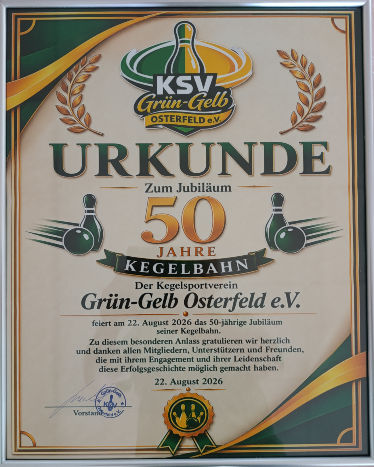 50 jähriges Jubiläum